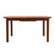 Table en teck, design danois, années 1970, fabricant : Farstrup Møbler