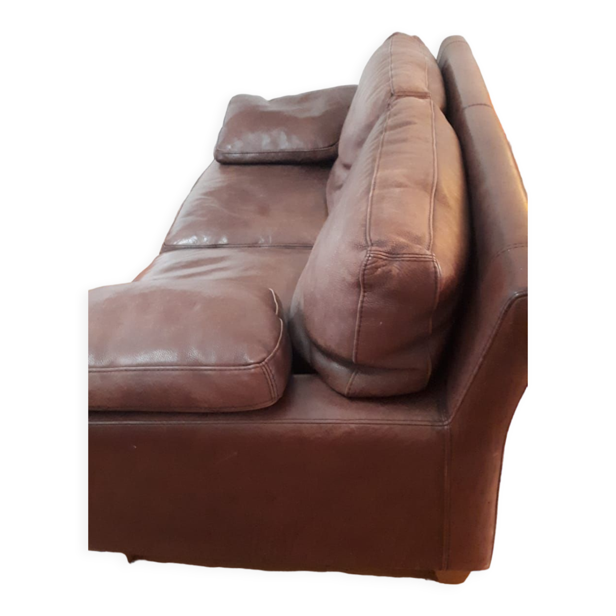 Duvivier leather sofa