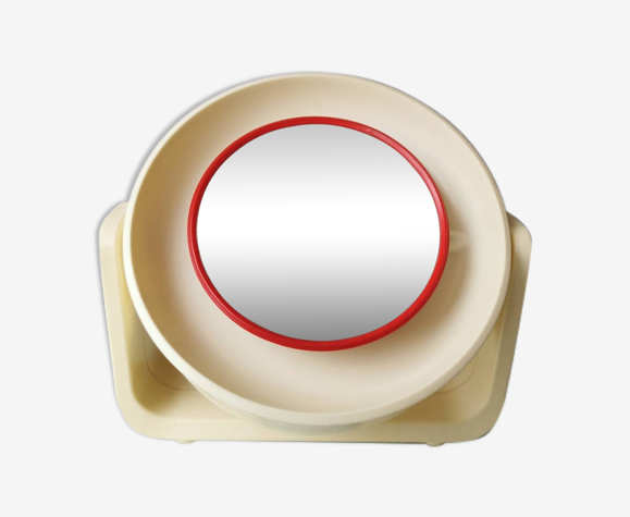 Miroir de maquillage rond avec lumière Allstar 80s 30x30cm