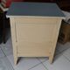 Vintage grey bedside