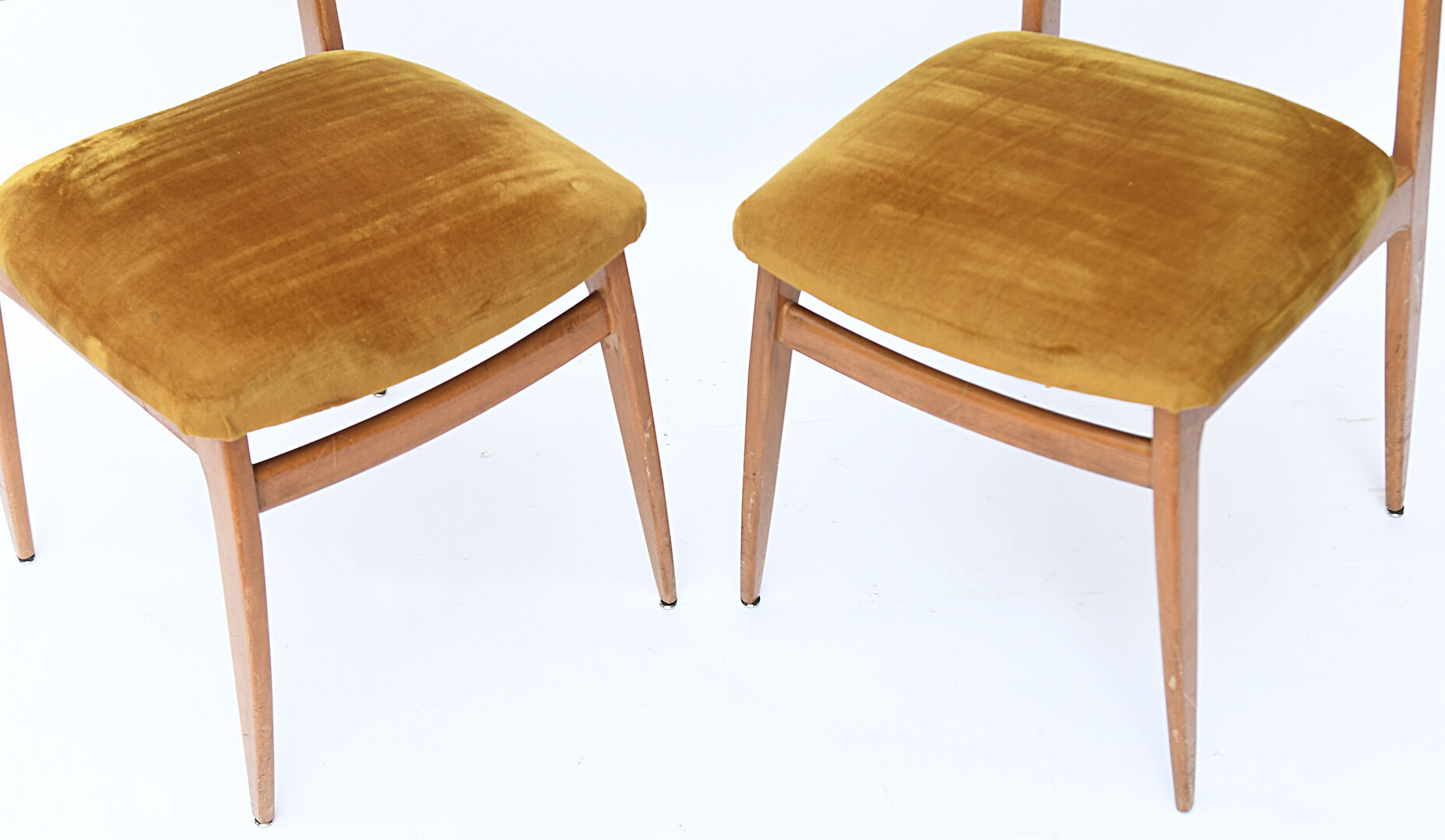 Suite de 6 chaises vintage des années 1960
