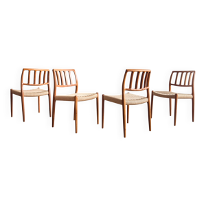4 chaises danoises par