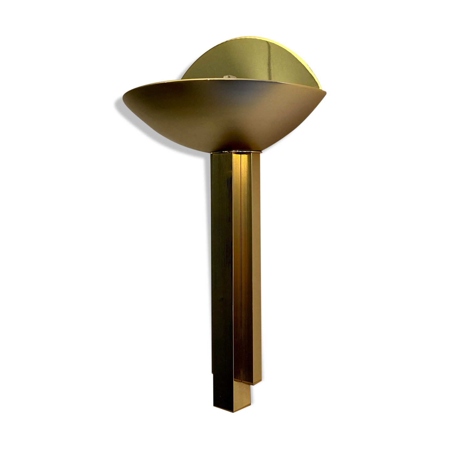 Half moon applied in Italian brass 1975