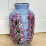 Ricard ceramic vase from the 50s signed guérin