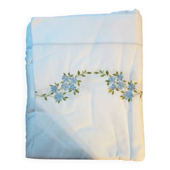 Drap plat en coton