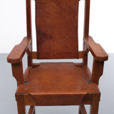 Modernist high chair 1940s dutch