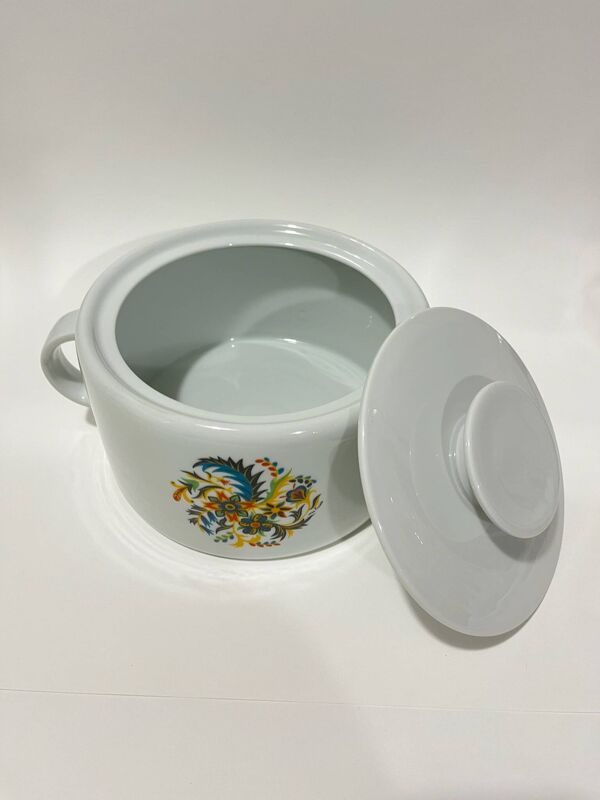 Soupière porcelaine de Couleuvre numerotée