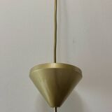 Vintage mother-of-pearl and brass pendant/chandelier