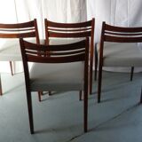 Set of 4 scandinavian chairs