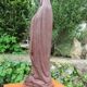 Cast iron statue of the Virgin Mary