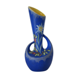 Vase forme libre vintage fourmaintraux desvres