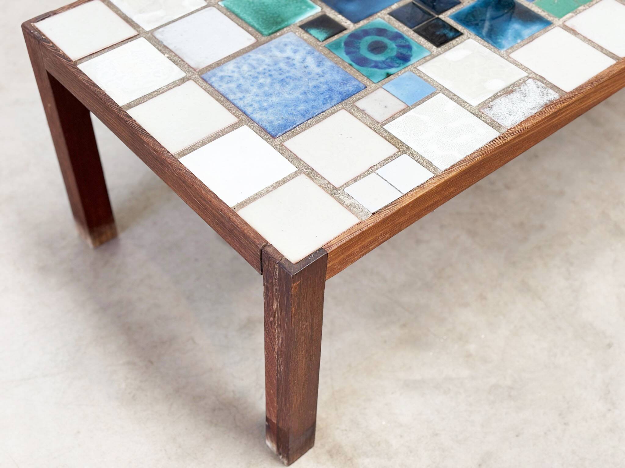 Belgian ceramic coffee table