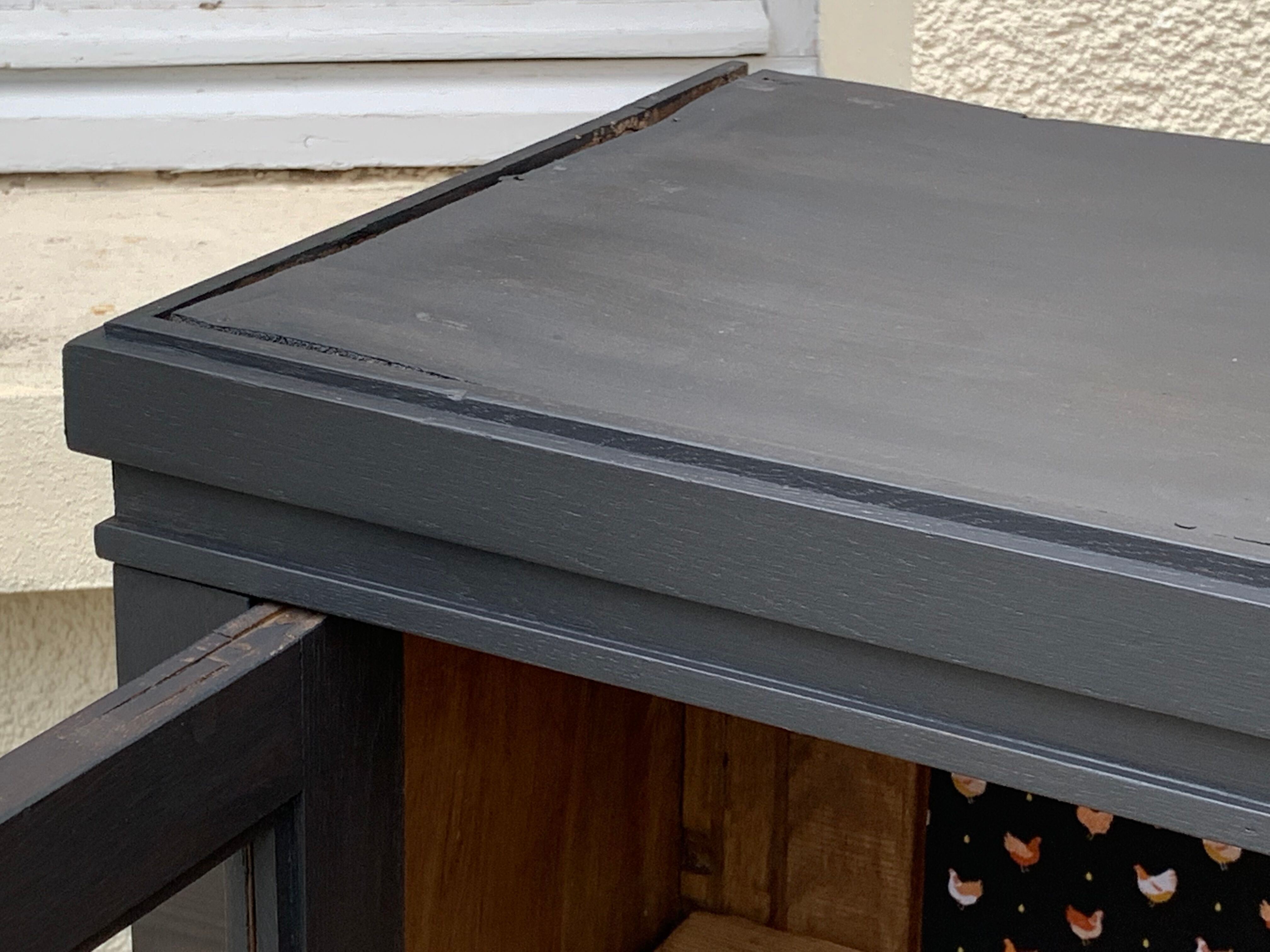 Removable glass cabinet art deco 1930