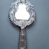 Mirror opposite main Venetian murano 17x32cm