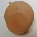 Yellow enamelled gargulette jug