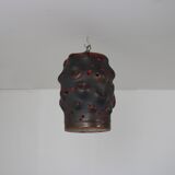 Lampe suspendue en céramique de forme libre des années 1960 provenant des Pays-Bas