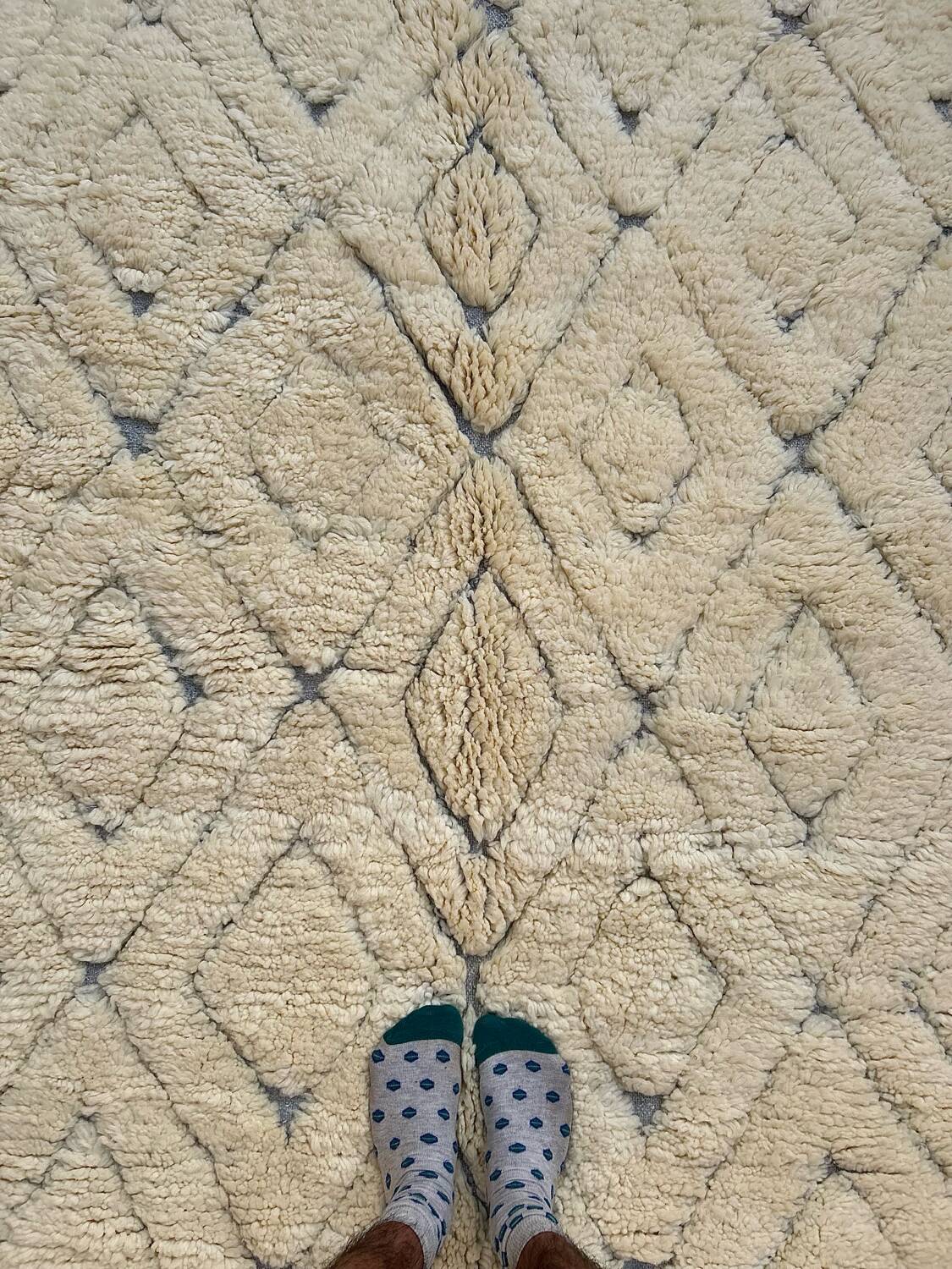Berber living room rug