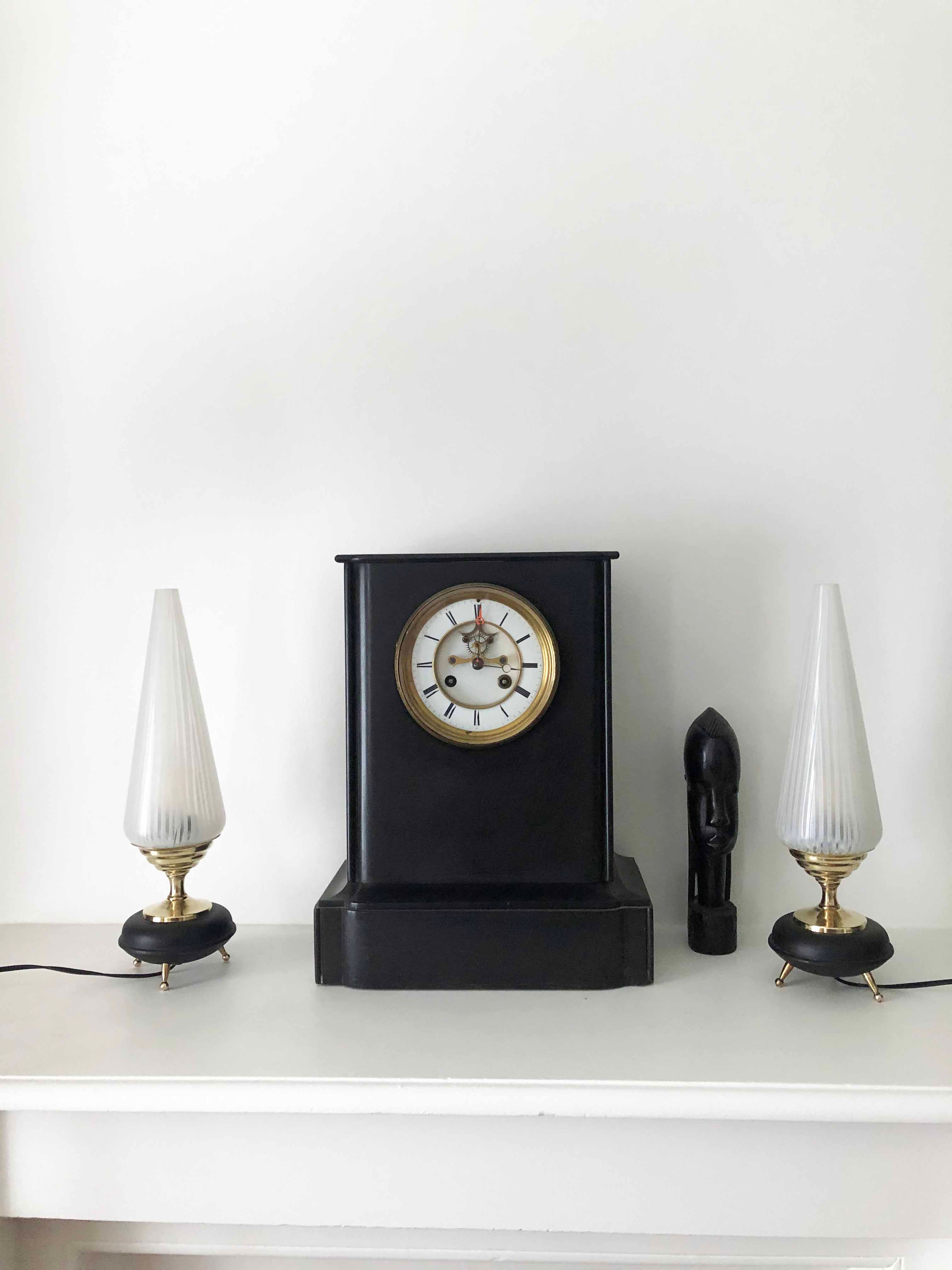 Paire de lampes tripodes 1960 italienne
