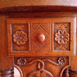 English folding gateleg table