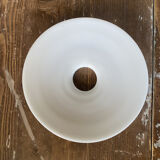 White opaline lampshade