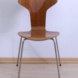 Set of Teak Desk Chairs, Denmark, 1950s