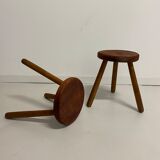 Scandinavian tripod stools