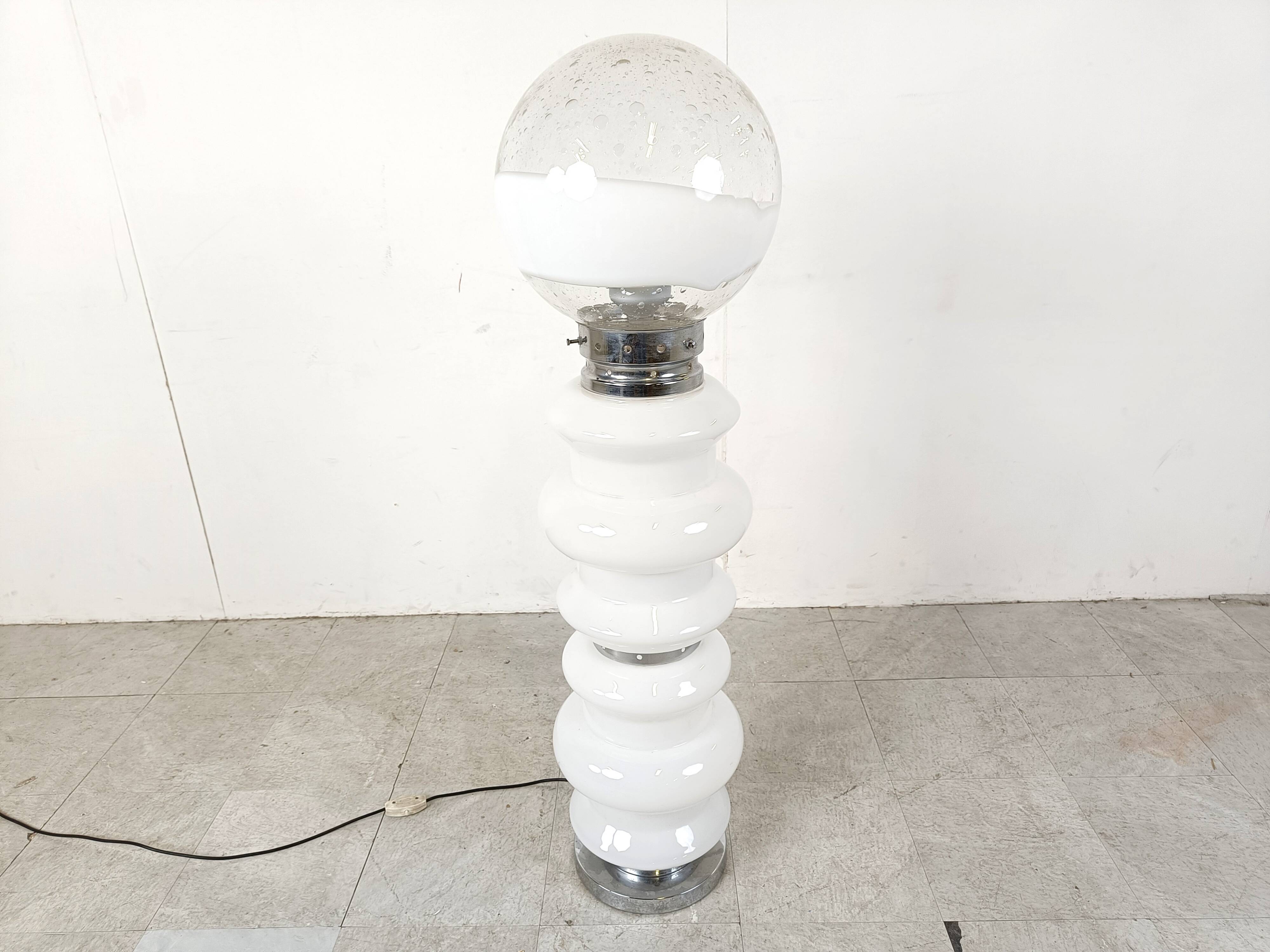Lampadaire vintage de Mazzega, 1960