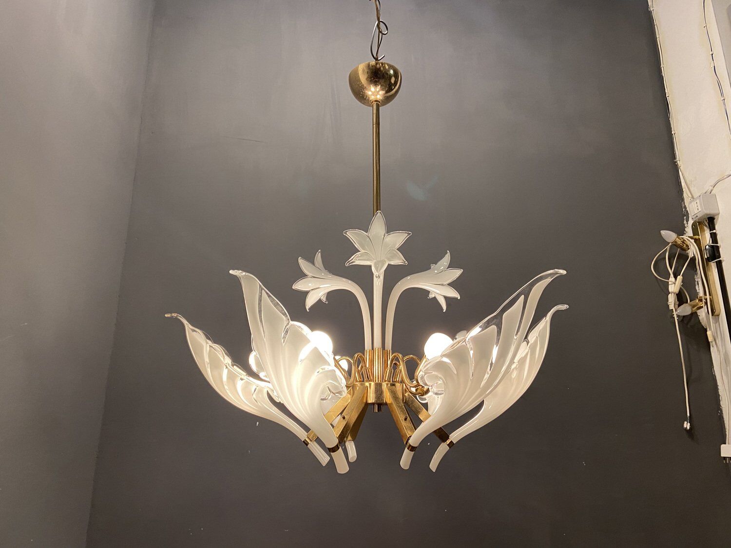 Italian Murano Glass Chandelier
