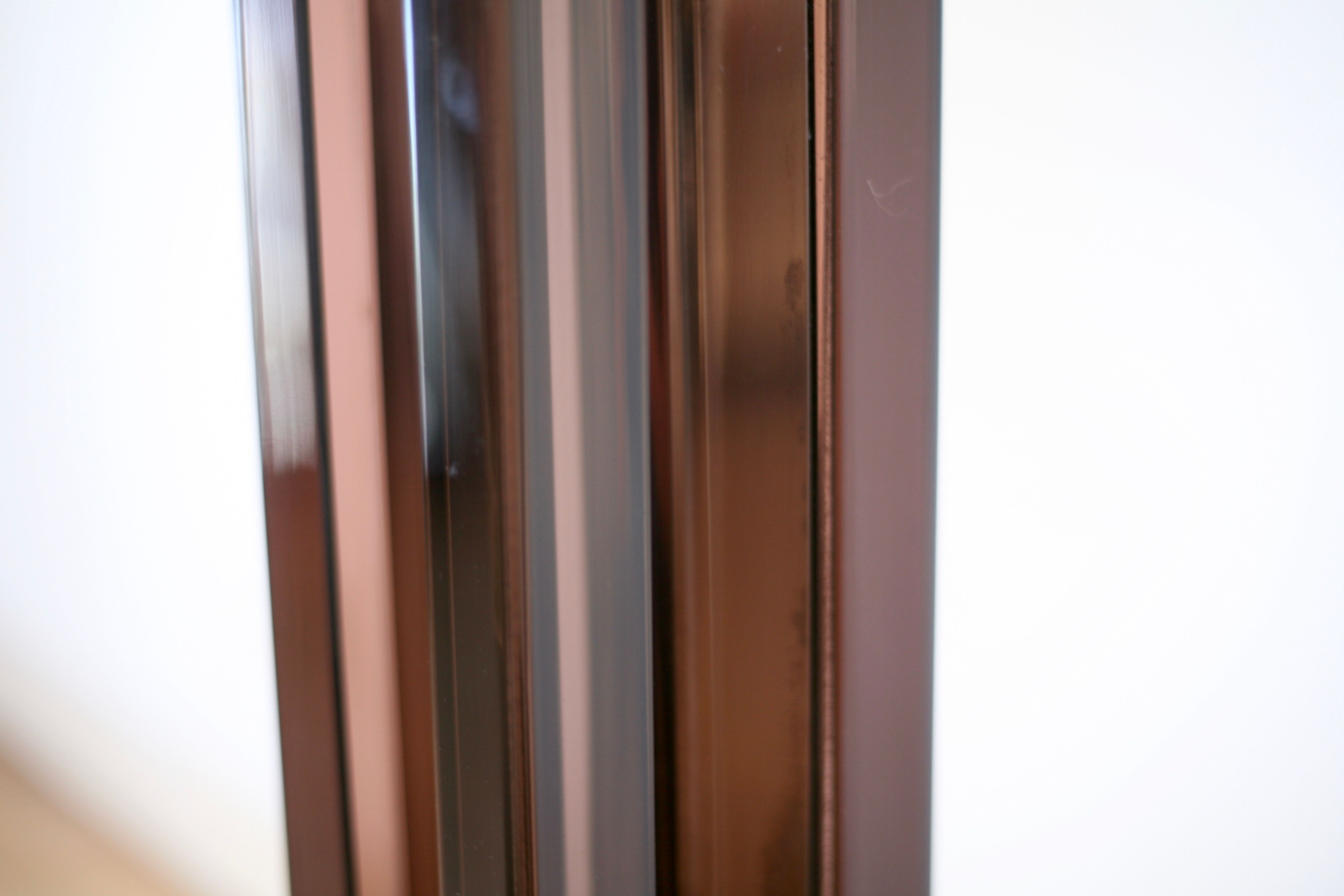 Kinetic lamp 70s, altuglas and chrome steel. France, circa 1970