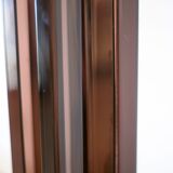 Kinetic lamp 70s, altuglas and chrome steel. France, circa 1970