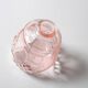 Vintage Small Pink Glass Decanter with Stopper: Mid-Century Empoli Italian