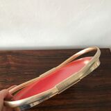 Red and golden tray