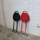 Set of 2 folding chairs by Gastone Rinaldi for Thema