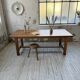 Table de ferme en chêne 2m