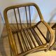 Pair of vintage rattan bamboo armchairs