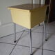 Vintage stool with storage box -1960s