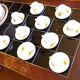 9 espresso cups Scherzer Bavaria - Bavarian porcelain 70s
