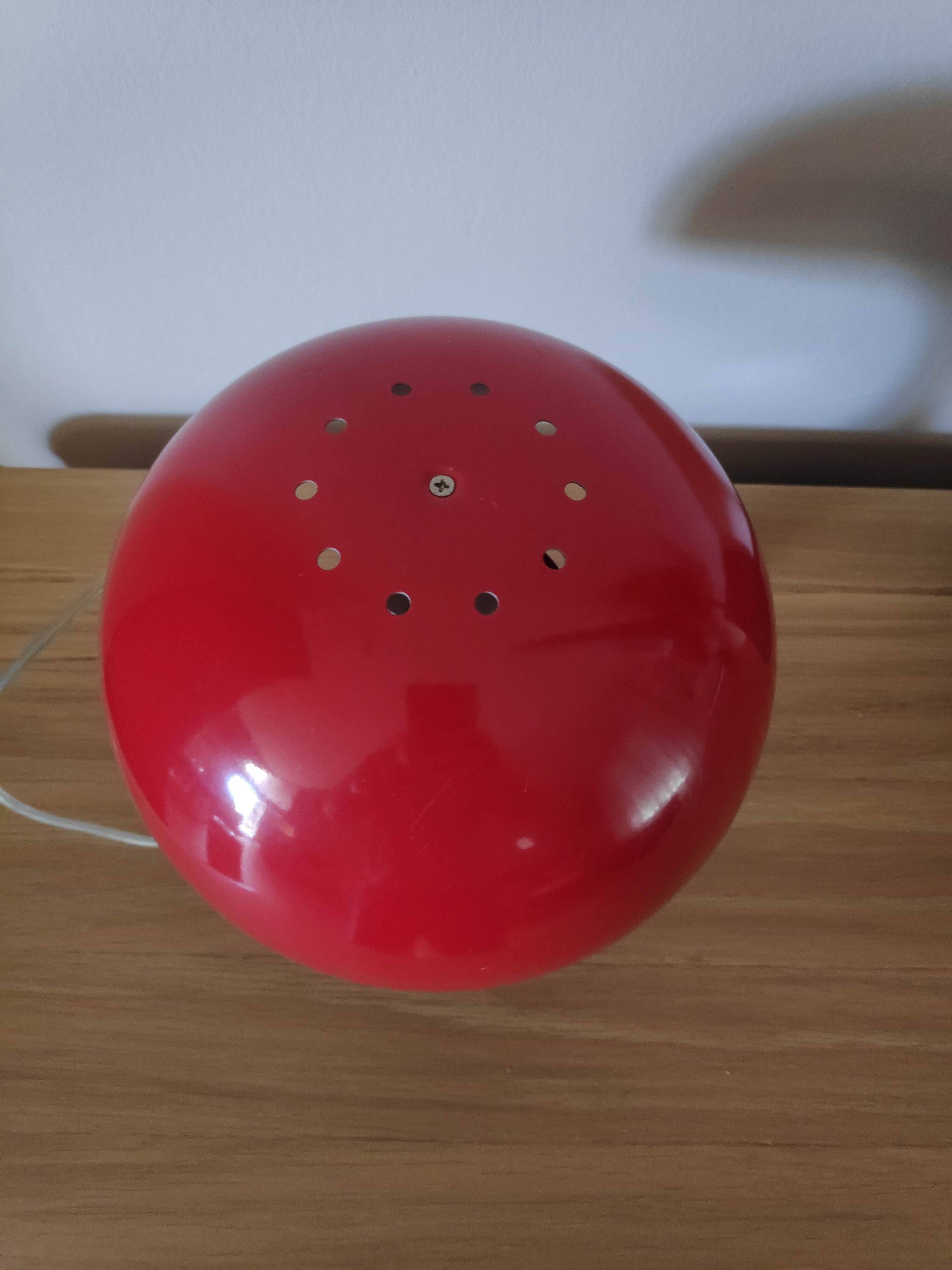 Mathias vintage red mushroom lamp