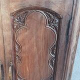 Anciennes portes de placard, bibliothèque murale en hêtre (2)