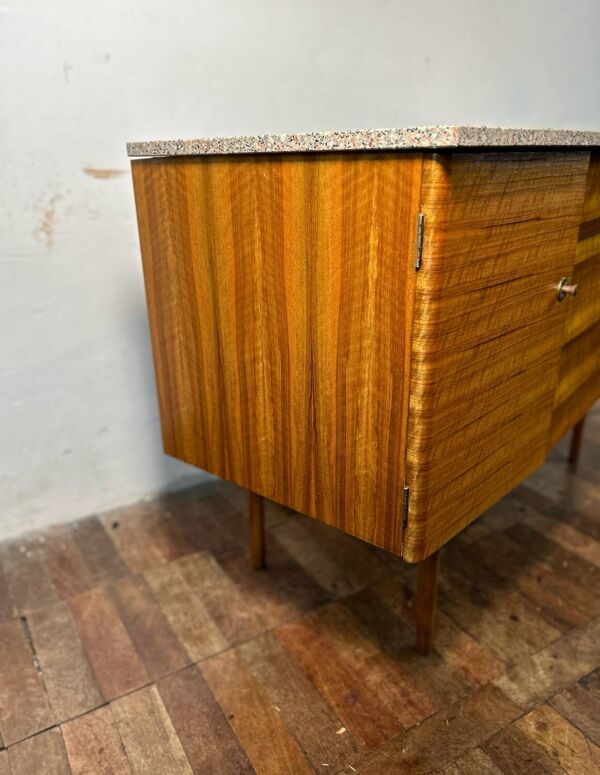 Enfilade vintage rétro vintage en teck par Beautility 1960