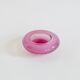 Vintage pink glass pocket trays