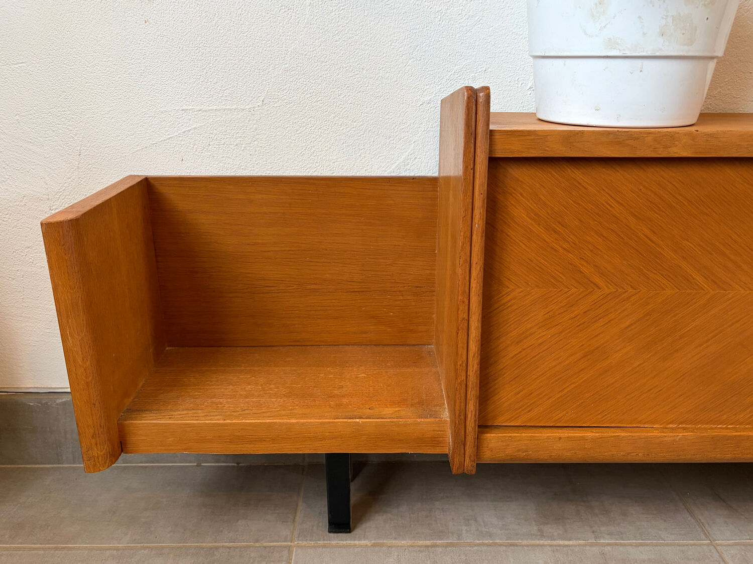 Vintage teak enfilade (shallow)