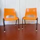 Paire de chaises pour enfant vintage