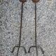 Duo de grands porte bougies