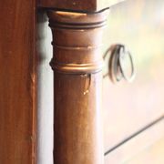 Empire period mahogany cabinet secretary