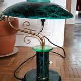 Vintage liner mushroom lamp