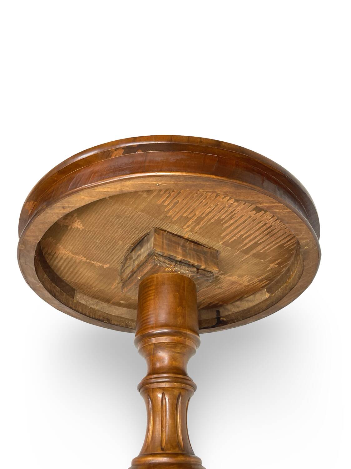 an antique Italian Sorrento occasional table top, from the 19th