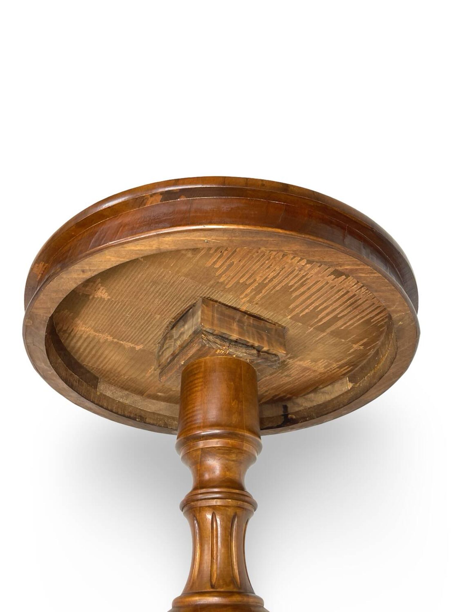an antique Italian Sorrento occasional table top, from the 19th