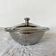 Stainless steel sugar bowl