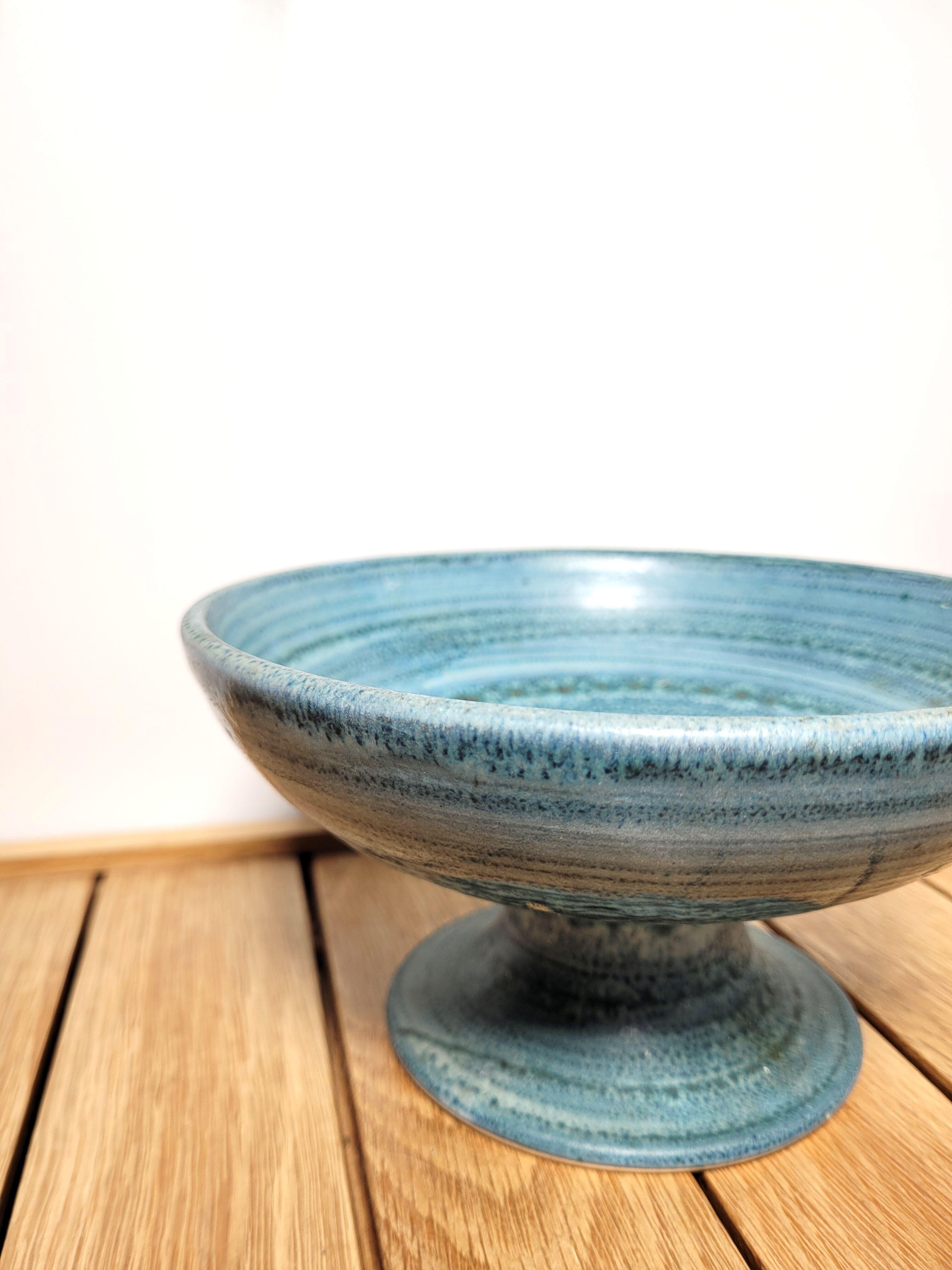 Ceramic cut dish L.P Carnac
